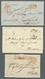 Altitalien: 1785-1855 (approx.), 13 Pre Philatelic Letters In Mostly Good Condition, With Disinfecti - Collections
