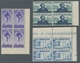 Italien: 1948-1958, Very Fine Collections Of MNH Units Of Four, All In Very Fine Quality, Housed On - Marcofilía