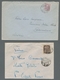 Delcampe - Italien: 1844-1954, Partie Von 37 Belegen Mit U.a. Vorphila, Auslandsdestinationen, Bedarf, FDC Und - Marcofilía