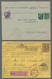 Italien: 1846-1980 - Interesting And Rich Lot Of Postal Items, From Pre-philately To The 1970s, Incl - Marcophilia