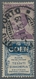 Italien - Portofreiheitsmarken: 1924-1925, Interesting Used Small Collection Of Stamps With Attached - Franquicia