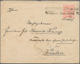 Österreich: 1897/1900, Lot Von Drei Belegen, Dabei Halbierte 1 Kr.-Marke Als Zusatz Auf Ganzsachenka - Cartas & Documentos