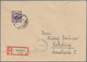Österreich: 1945, Gemeinschaftsausgabe "Posthorn", 60 Gr., 1 Sch., 2 Sch. Und 5 Sch. Je Auf Philatel - Cartas & Documentos