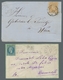 Delcampe - Rumänien: 1872-1880, Zehn Belege Mit Den Verschiedenen Ausgaben Von Fürst Karl I. Im Kreis, überwieg - Used Stamps