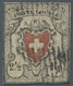 Delcampe - Schweiz: 1847-1970, Inhaltsreiche überwiegend Gestempelte Sammlung Im Leuchtturm-Vordruckalbum, Anfa - Gebraucht