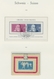 Delcampe - Schweiz: 1850-2002, Partie In 3 Vordruckalben Und 3 Einsteckbüchern Mit U.a. Einer Teilsammlung Ab D - Usados