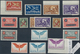 Schweiz: 1919/1981, Postfrische Sammlungspartie Von Flugpostmarken, Dabei Gute Ausgaben Der Frühen J - Usados