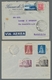 Italienische Kolonien: 1918 - 1940, Unsorted Lot Of Ca. 45 Postal Items, Including Airmail Covers, C - Emisiones Generales