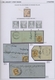 Delcampe - Ägypten: 1704-1879, Drei Alben Mit Selbstgestalteten Blättern, Die Eine Sehr Reichhaltige Und Spezia - 1866-1914 Khedivate Of Egypt