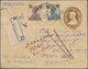 Indien - Ganzsachen: 1890/1980, About 140 Used And Unused Stationeries Including Aerograms, Envelope - Sin Clasificación