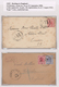 Malaiische Staaten - Sarawak: 1915/1917, Four Letters From KUCHING To England. One Of Them From Raja - Otros & Sin Clasificación