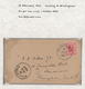 Malaiische Staaten - Sarawak: 1915/1917, Four Letters From KUCHING To England. One Of Them From Raja - Otros & Sin Clasificación