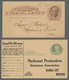 Delcampe - Vereinigte Staaten Von Amerika - Ganzsachen: 1871-1934, Bestand Von über 90 Gebrauchten Und Ungebrau - Otros & Sin Clasificación