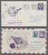 Thematik: Raumfahrt / Astronautics: 1960-63, 20 Franked Covers Of Different Satellites, Many Militar - Sonstige & Ohne Zuordnung