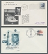 Thematik: Raumfahrt / Astronautics: 1960-63, 20 Franked Covers Of Different Satellites, Many Militar - Otros & Sin Clasificación