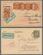Flugpost Deutschland: 1920-1936, Sammlung Von 38 Belegen Welche Alle Mit Luftpostbestätigungsstempel - Correo Aéreo & Zeppelin