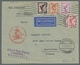 Zeppelinpost Deutschland: 1924-1938, Beachtenswerte Partie Von 14 Belegen Mit U.a. Einem Brief Der E - Airmail & Zeppelin