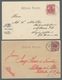 Schiffspost Deutschland: 1892-1905, Partie Von 13 Frankierten Ansichtskarten Welche Alle Deutsche Se - Cartas & Documentos