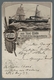 Delcampe - Schiffspost Deutschland: 1892-1905, Partie Von 13 Frankierten Ansichtskarten Welche Alle Deutsche Se - Covers & Documents