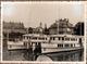 Photo Originale Bateaux Vapeur " Rempten " & " Augsburg " Vers 1940 - Tourisme Fluvial & Port Allemand à Identifier - Boten