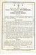 Faire-part Décès JEMEPPE/SUR-MEUSE 1772-1859 - Anne-Françoise DUCHESNE Veuve Lambert-Joseph DELEXHY - Liho. DOPTER - Obituary Notices