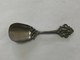 CUCCHIAINO IN PELTRO VINTAGE LUNGO CM.11. - Spoons