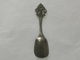 CUCCHIAINO IN PELTRO VINTAGE LUNGO CM.11. - Spoons