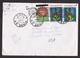 Benin: Airmail Cover To USA, 1990, 3 Stamps, 1x Value & Country Name Overprint, African Union (minor Damage) - Bénin – Dahomey (1960-...)