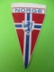 Petit Fanion  Souvenir / Ancien /NORVEGE / NORGE/Blason    / 1966      DFA37 - Autres & Non Classés