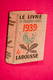 Calendrier De Poche 1958, Petit LAROUSSE ILLUSTRÉ, Cachet à L'arrière Librairie LIARD à Besançon - Petit Format : 1941-60