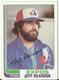 1982 TOPPS BASEBALL CARDS – MONTREAL EXPOS – MLB – MAJOR LEAGUE BASEBALL – LOT OF FOUR - Lotti