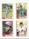 1982 TOPPS BASEBALL CARDS – PHILADELPHIA PHILLIES – MLB – MAJOR LEAGUE BASEBALL – LOT OF FOUR - Lots