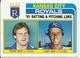 1982 TOPPS BASEBALL CARDS – KANSAS CITY ROYALS – MLB – MAJOR LEAGUE BASEBALL – LOT OF TWO - Konvolute