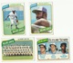 1980 TOPPS BASEBALL CARDS – TORONTO BLUE JAYS – MLB – MAJOR LEAGUE BASEBALL – LOT OF TWELVE - Konvolute