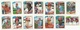 1980 TOPPS BASEBALL CARDS – SAINT LOUIS CARDINALS – MLB – MAJOR LEAGUE BASEBALL – LOT OF THIRTEEN - Lots