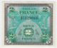 France 2 Francs 1944 XF+ CRISP Banknote Pick 114a 114 A - 1944 Drapeau/Francia
