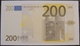Imitatie-bankbiljet 200 Euro - Speelgeld - 5,50 X 9,50 Cm - Non Classés