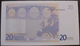 Imitatie-bankbiljet 20 Euro - Speelgeld - 5,50 X 9,50 Cm - Non Classés