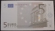 Imitatie-bankbiljet 5 Euro - Speelgeld - 5,50 X 9,50 Cm - Non Classés