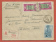 OUBANGUI LETTRE RECOMMANDEE DE 1935 DE BANGUI POUR PARIS FRANCE - Briefe U. Dokumente