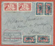 OUBANGUI LETTRE PAR AVION DE 1935 DE BANGUI POUR LA BALME LES GROTTES FRANCE - Covers & Documents