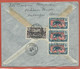 OUBANGUI LETTRE PAR AVION DE 1935 DE BANGUI POUR LA BALME LES GROTTES FRANCE - Covers & Documents