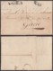 BELGIQUE LETTRE DATE DE NAMUR 18/01/1824 "NAMUR" 32 X7 Mm VERS GAND (BE) DC-6457 - 1815-1830 (Dutch Period)