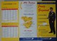 Calendrier Flyer  La Poste  3 Volets  - Avec Votre Facteur - Le Mans - Small : 1991-00