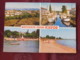 Greece 1982 Postcard "Kavos Beach Boats" To England - Byzantine Book Illustration - Greece