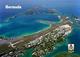 Bermuda Island International Airport Aerial View New Postcard - Bermuda