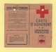 Carte Croix Rouge Francaise - Morez Du Jura - 1951 - Historical Documents