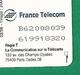 VARIÉTÉS 02 / 1996 FRANCE TELECOM   PUCE GEM1B   50 UNITÉS - Errors And Oddities