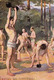 HERREN Im LUFTBADE: POIDS Et HALTÈRES Ou CARTES à JOUER ? / WEIGHTLIFTING And DUMBBELLS Or PLAYING CARDS ? ~ 1910 (ad772 - Gewichtheben