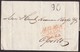 1824. MÁLAGA A OPORTO. MARCA MALAGA/ANDALUCIA/BAXA EN ROJO ACEITOSO. PORTEO 90 REIS. MUY BONITA CARTA COMPLETA. - ...-1853 Prephilately